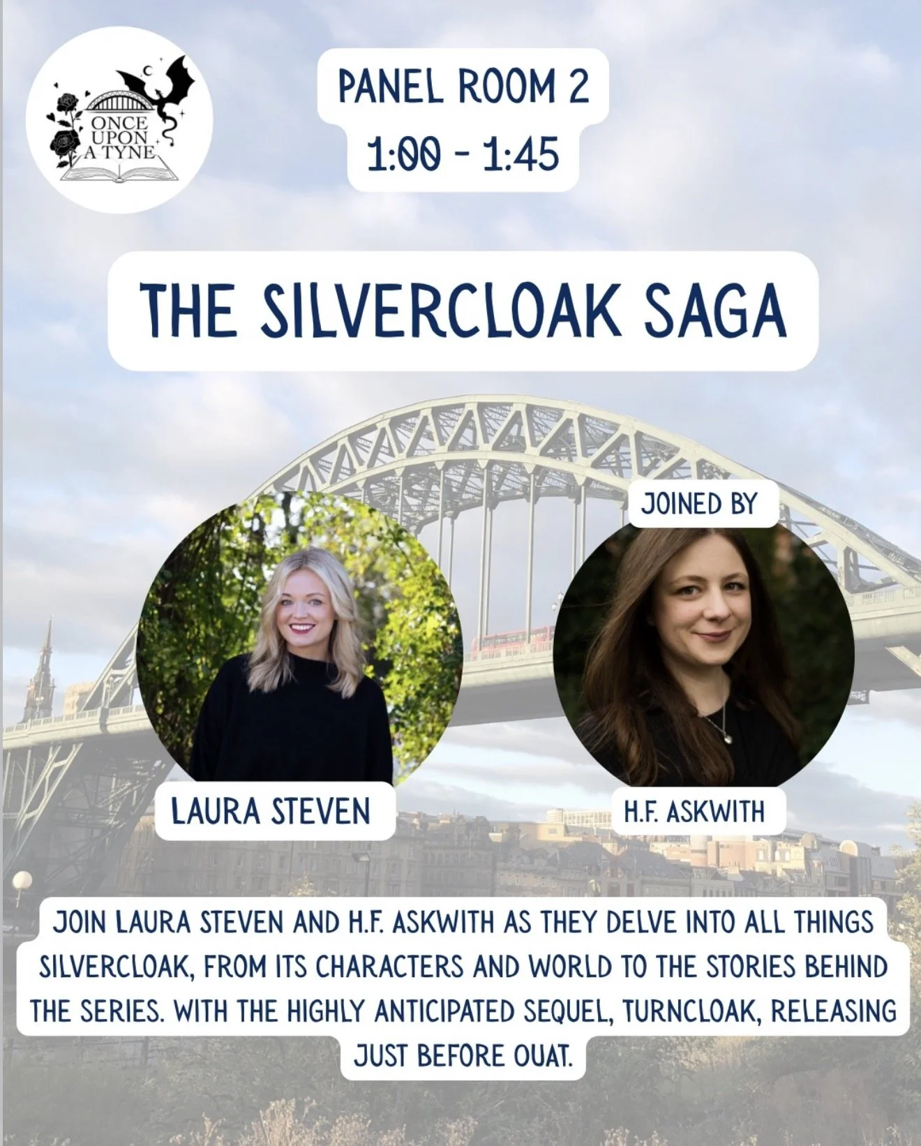 1pm-1.45pm - The SilverCloak Saga - Panel Room 2