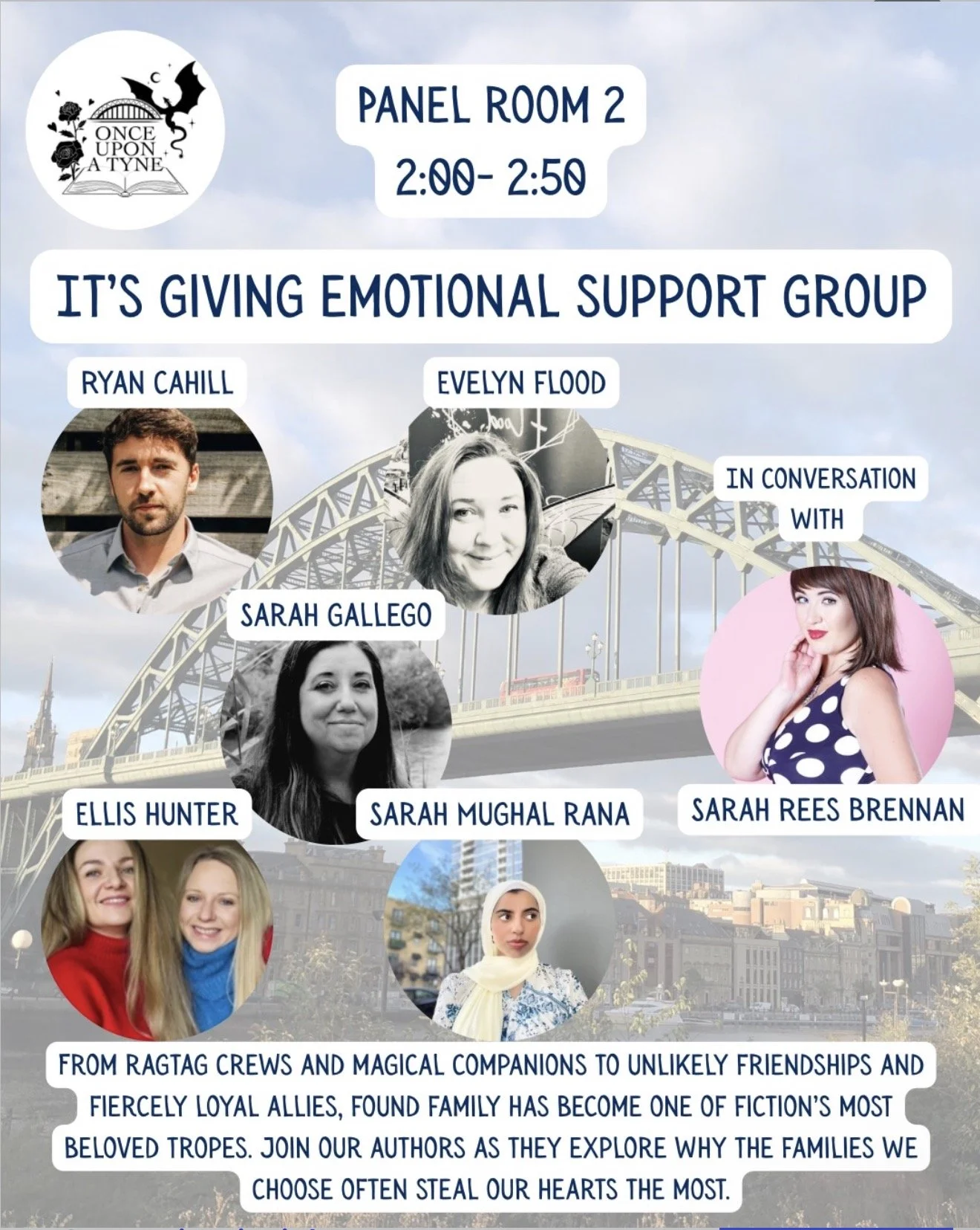 2pm-2.:45pm - It’s Giving Emotional Support Group - Panel Room 2