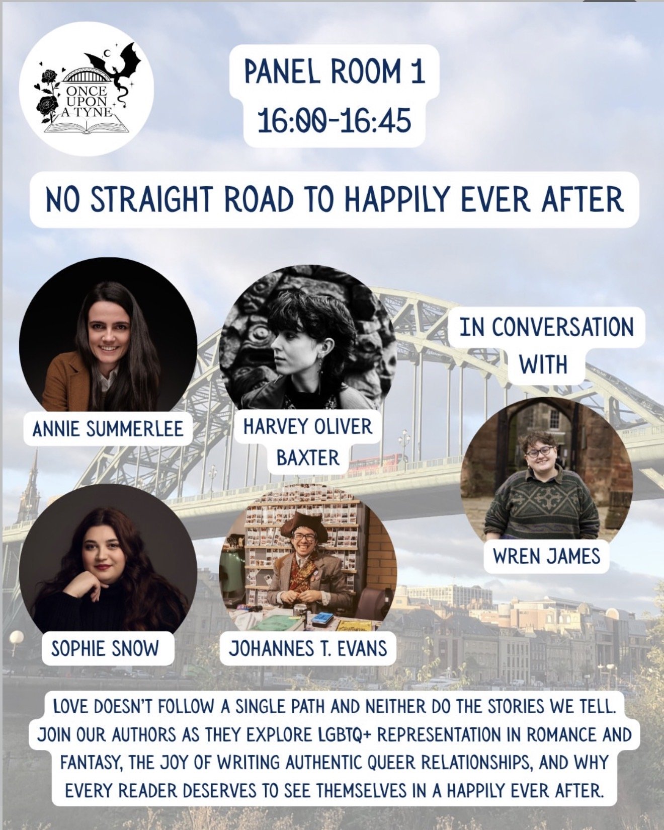 4pm-4:45pm - No Straight Roads To Happily Ever After - Panel Room 1