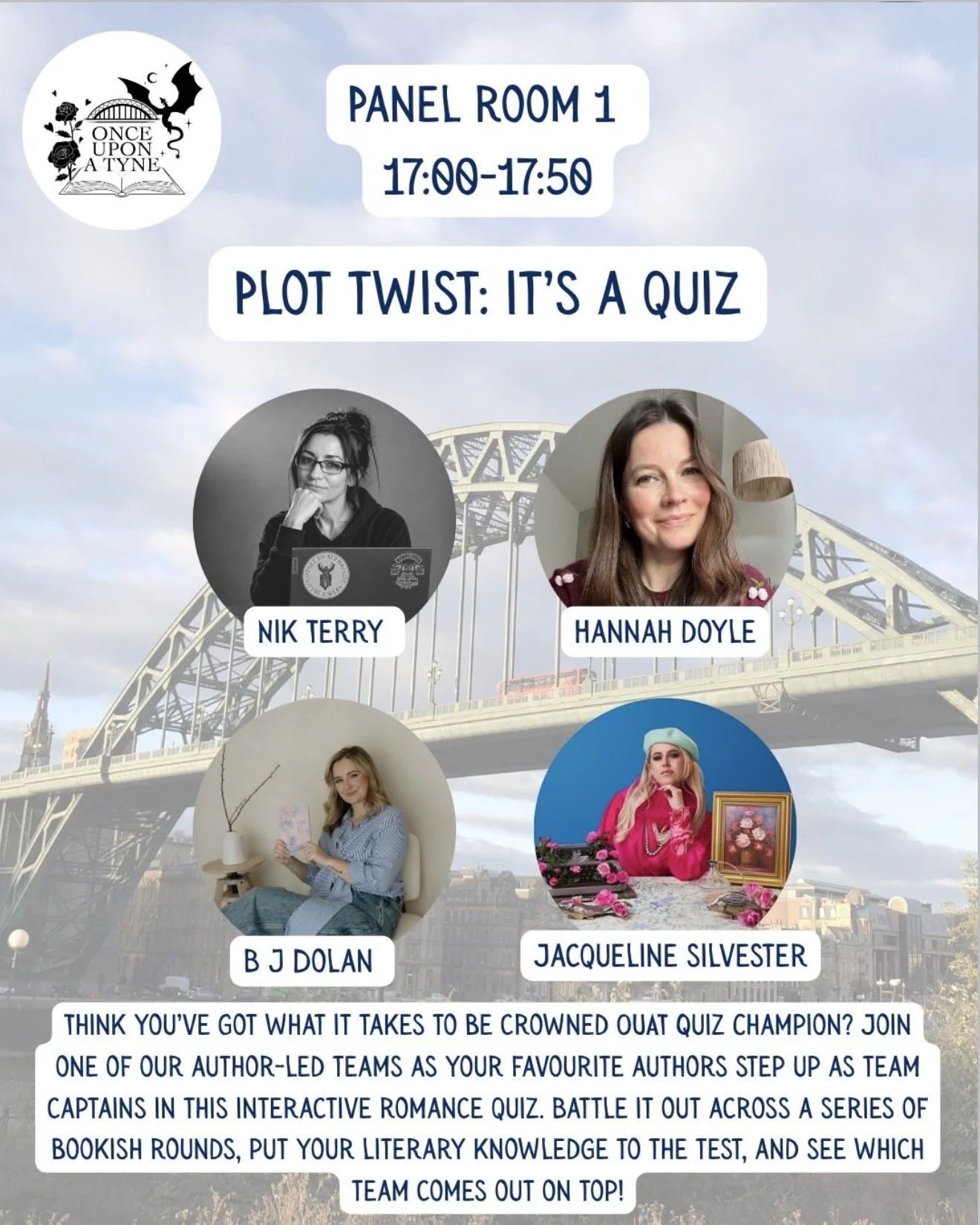 5pm - 5:50pm - Plot Twist: Its a Quiz - Panel Room 1