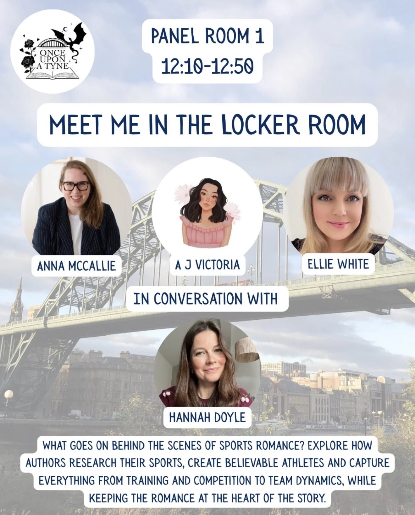 12:10-12:50 - Meet me in the Locker Room - Panel Room 1