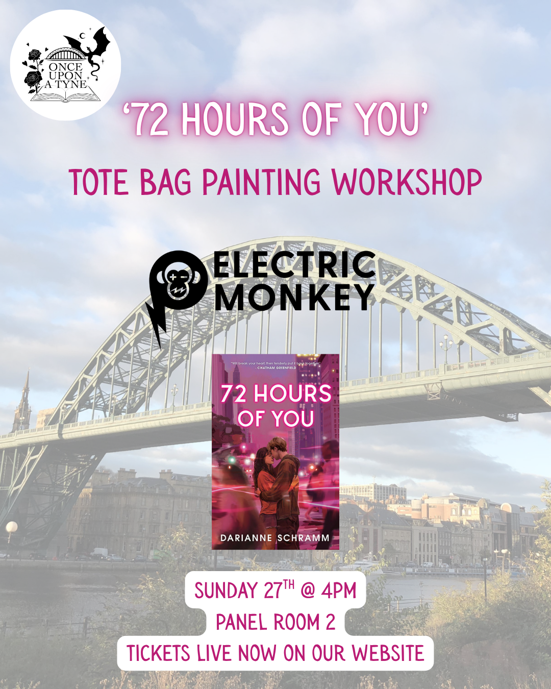 4-4:45pm - 72 Hours of You Publisher Workshop - Panel Room 2