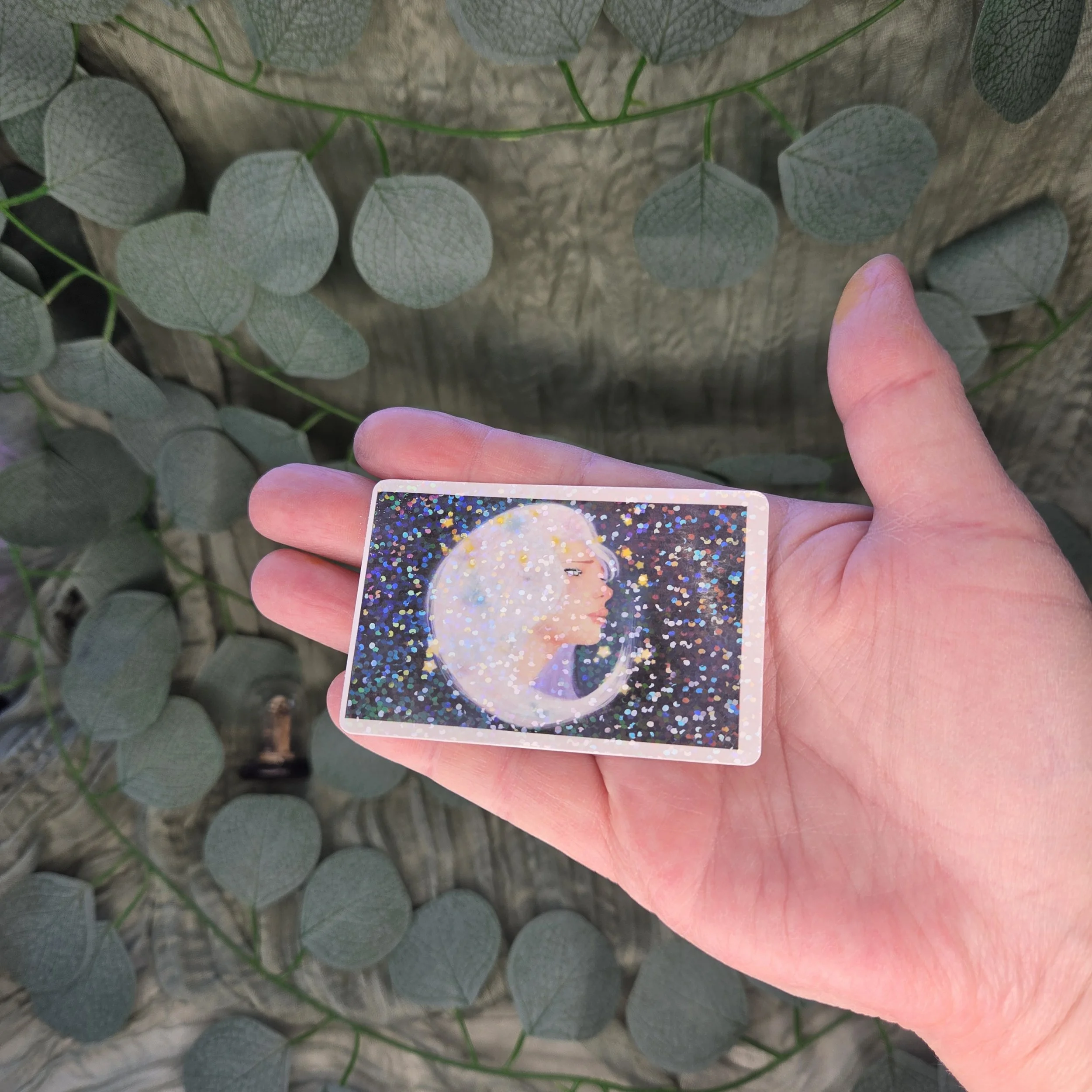 3in Sticker- Lunar Bloom