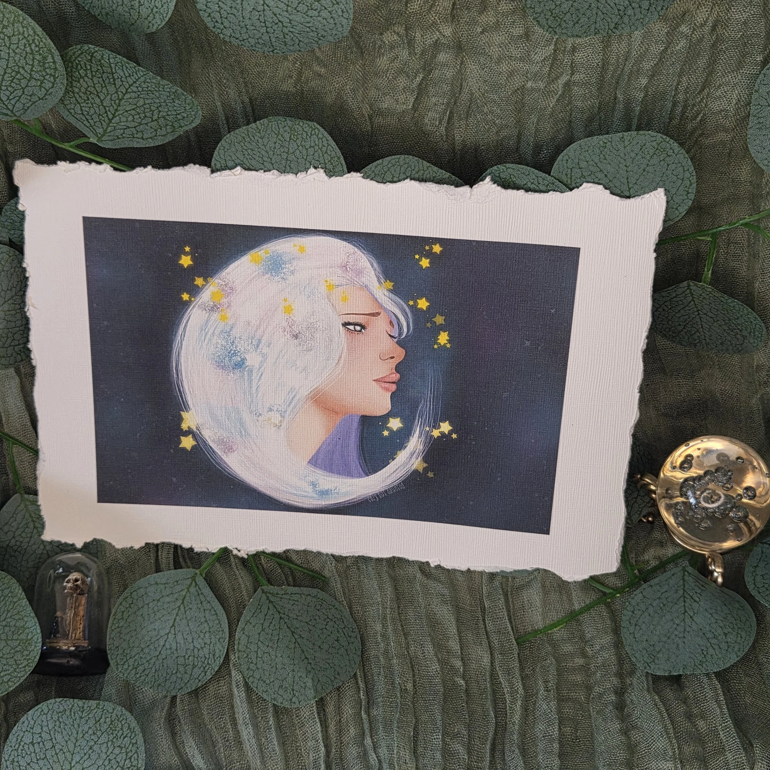 Art Print -Lunar Bloom