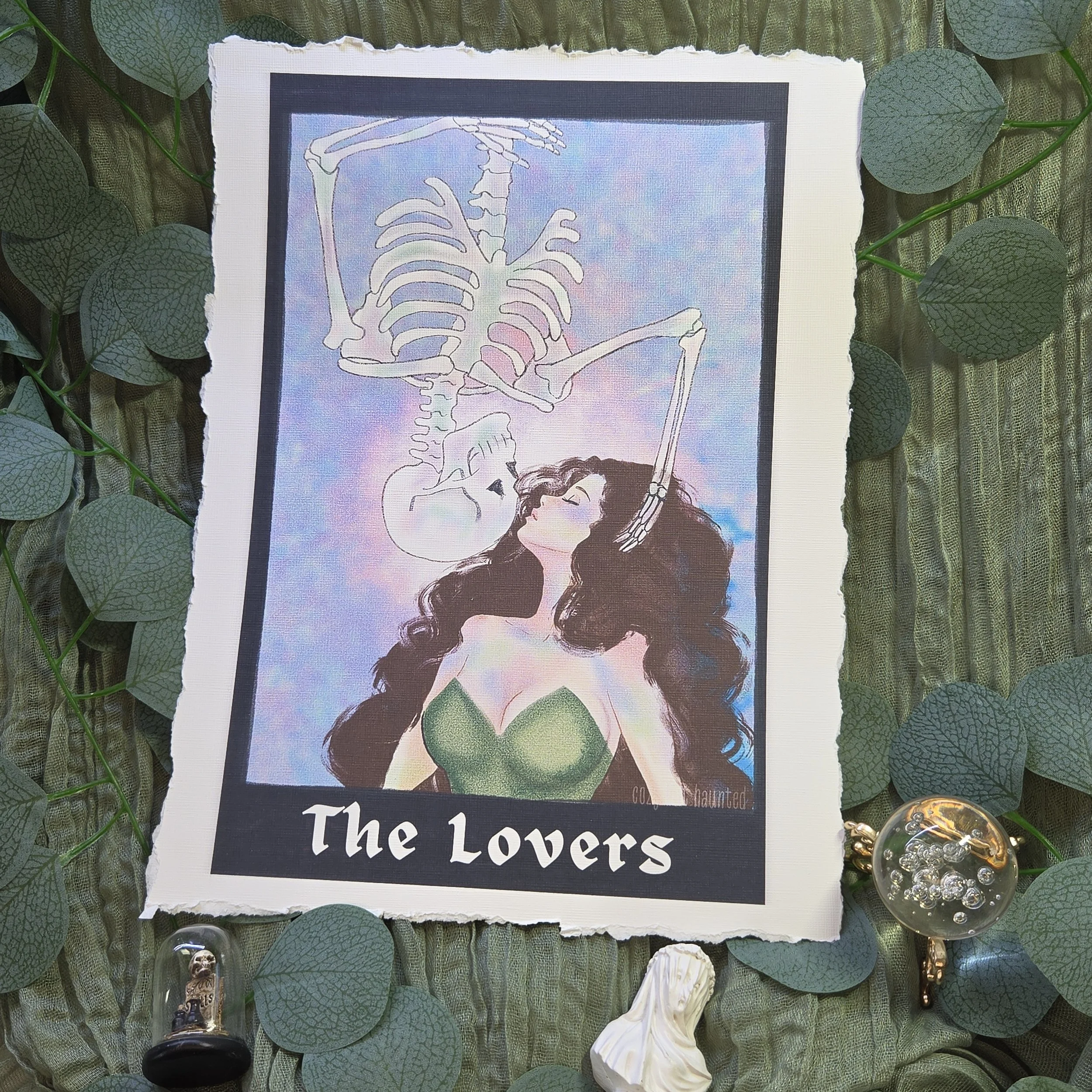 Art Prints- Tarot Series -Until We’re Bones