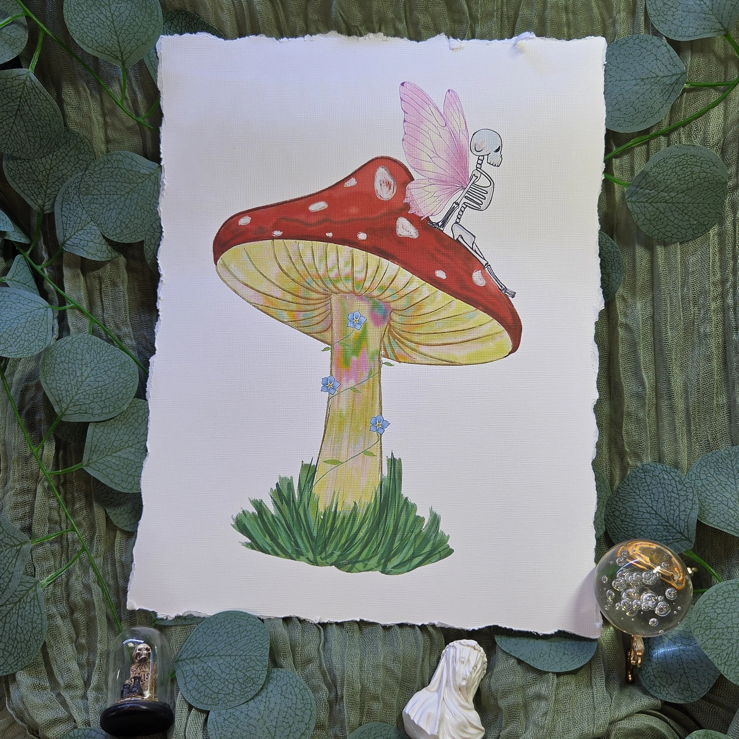 Art Prints- Mushroom Reverie