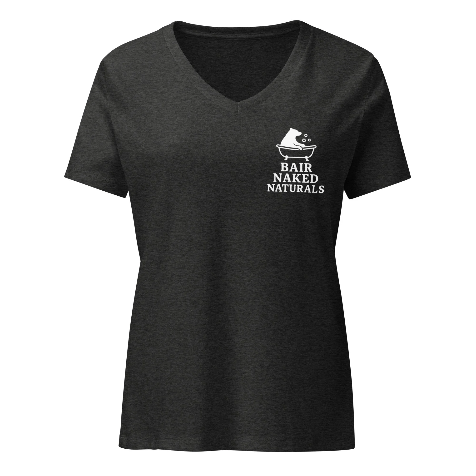 Bair Naked Naturals Women’s Relaxed V-Neck Tee