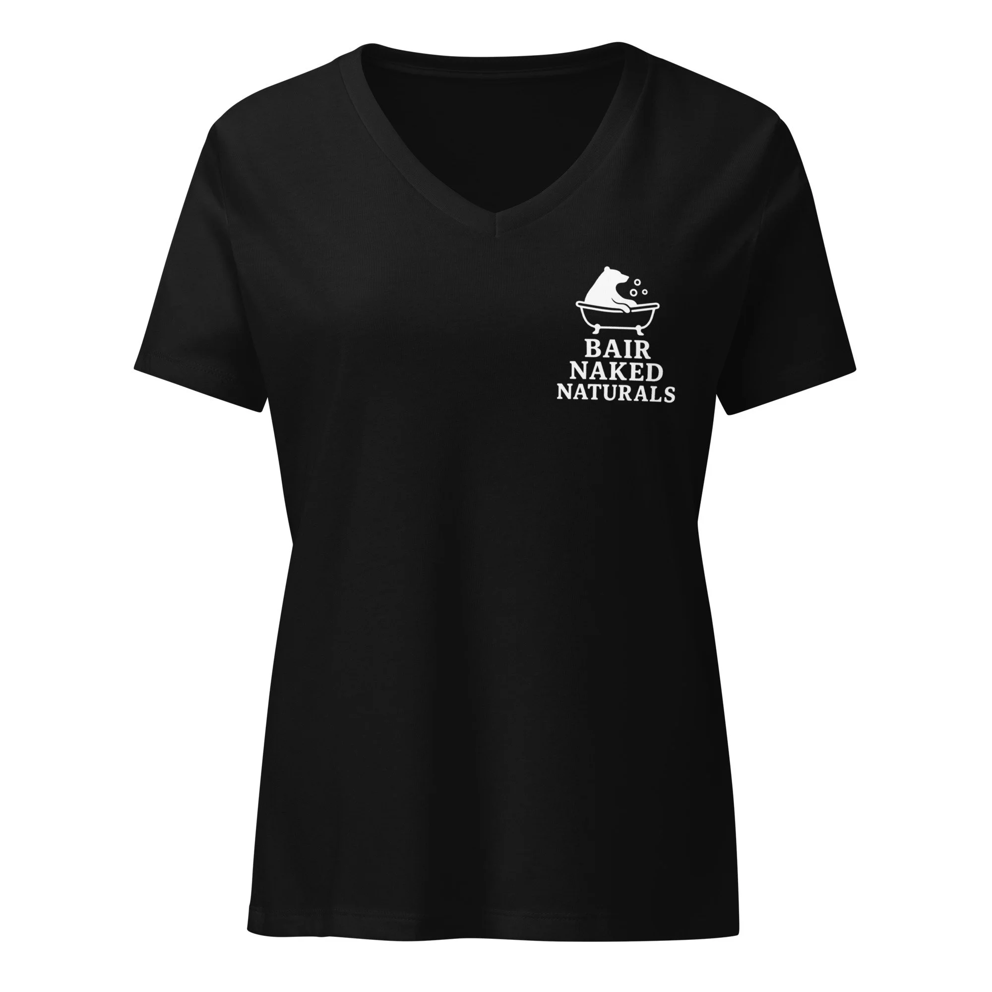 Bair Naked Naturals Women’s Relaxed V-Neck Tee