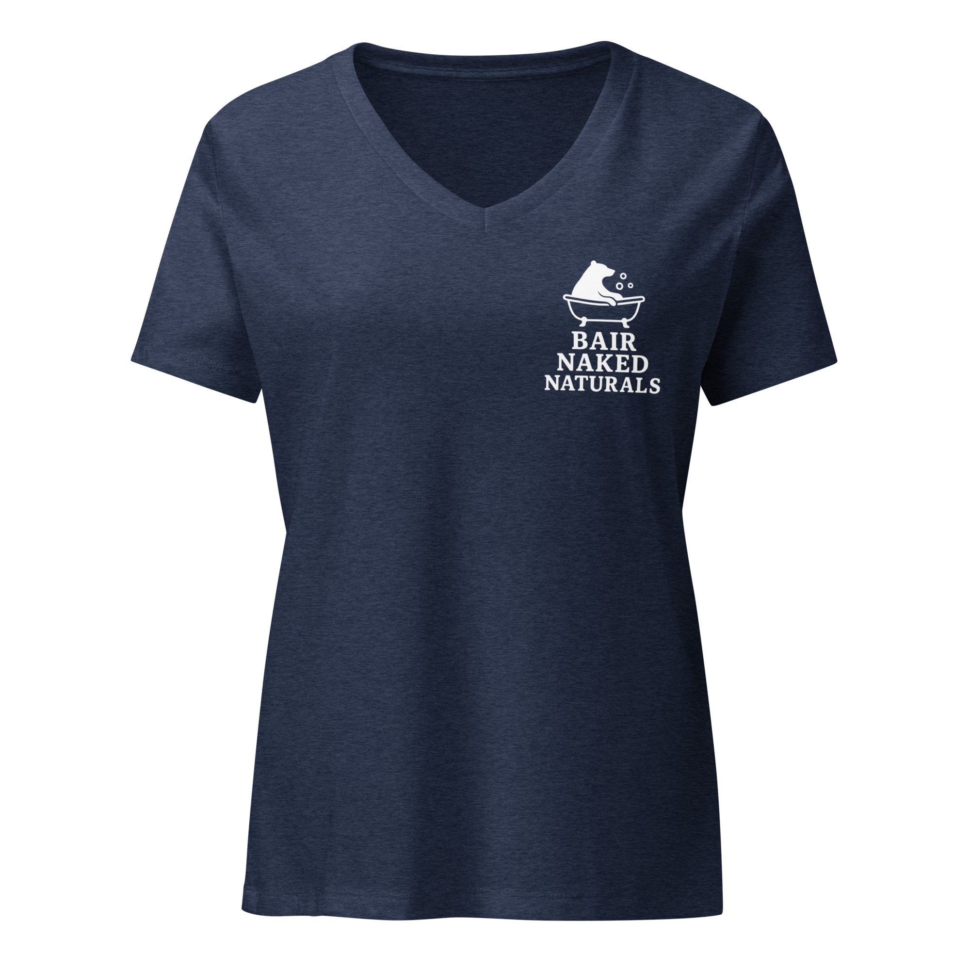 Bair Naked Naturals Women’s Relaxed V-Neck Tee