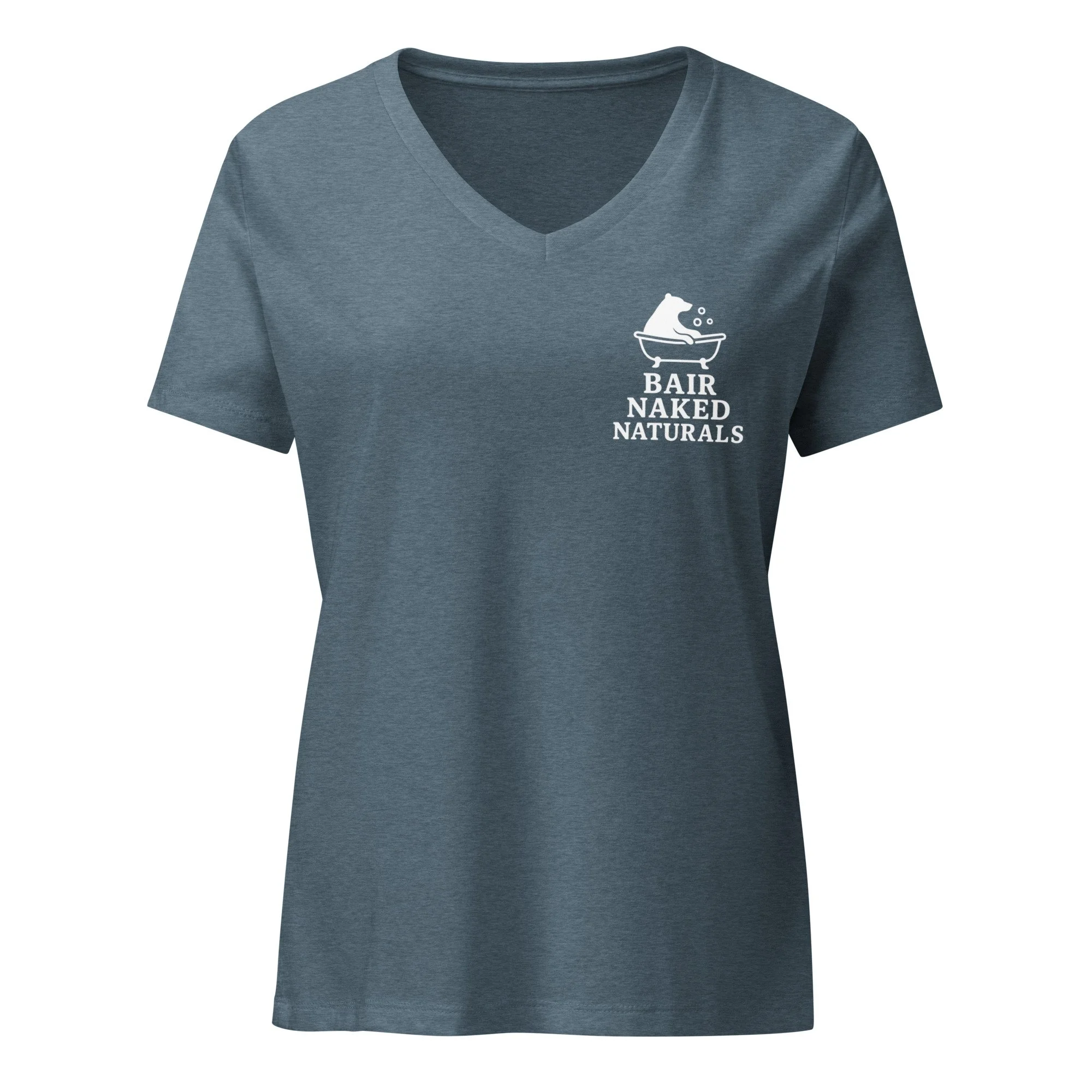 Bair Naked Naturals Women’s Relaxed V-Neck Tee