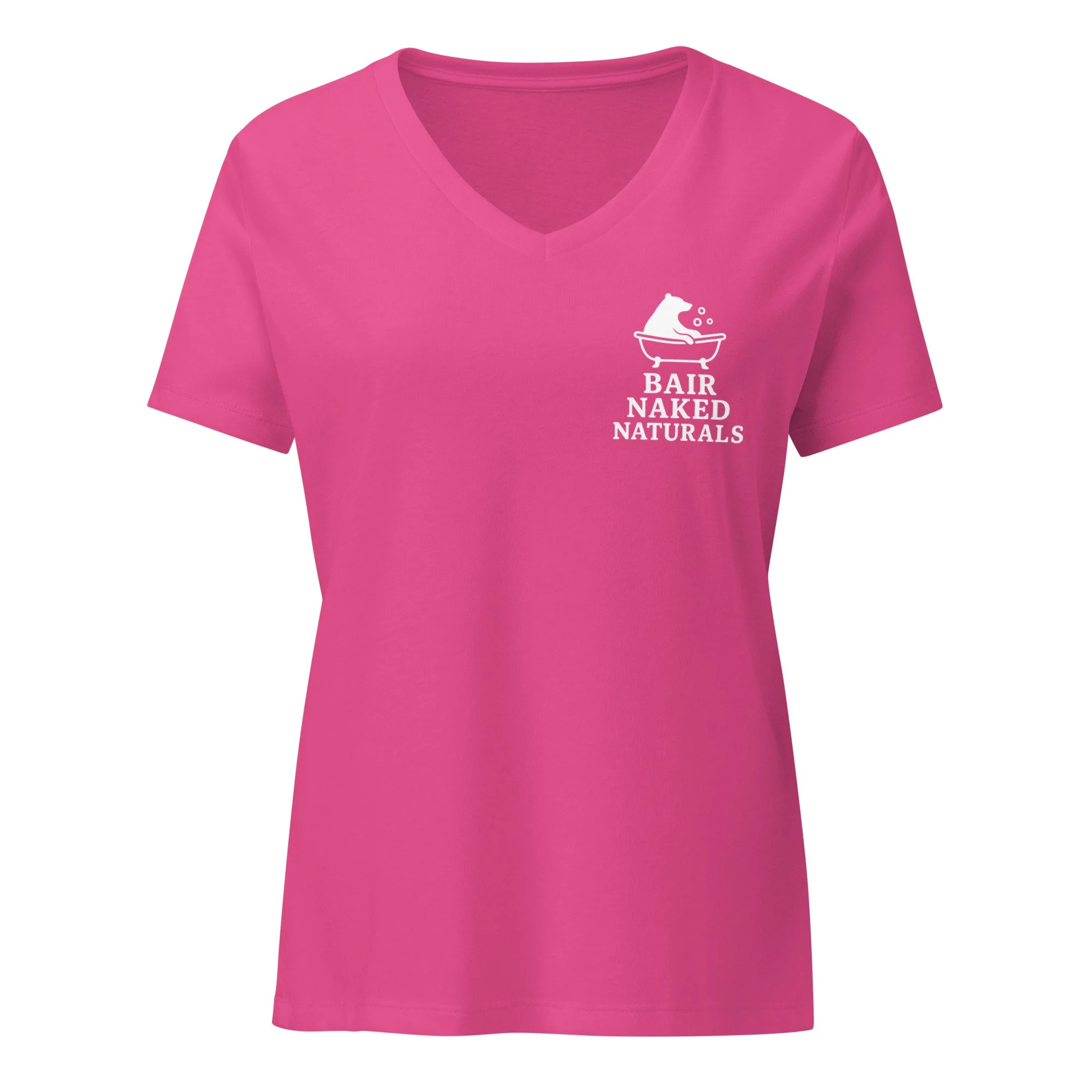 Bair Naked Naturals Women’s Relaxed V-Neck Tee