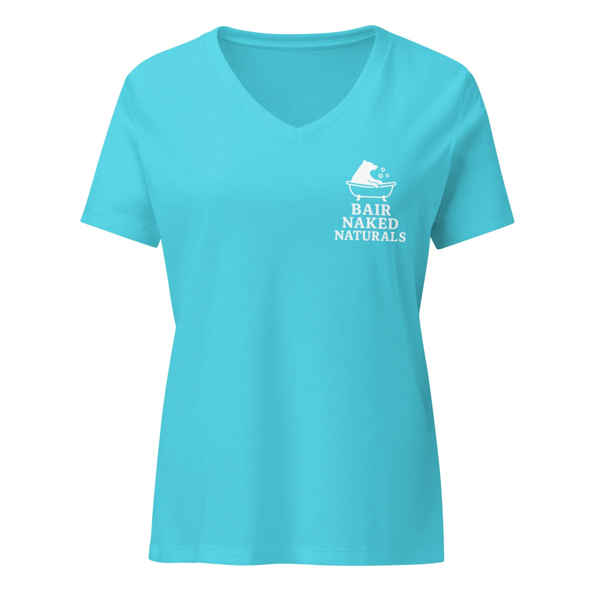 Bair Naked Naturals Women’s Relaxed V-Neck Tee