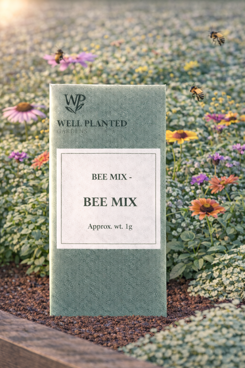Bee mix seed packet in garden.png