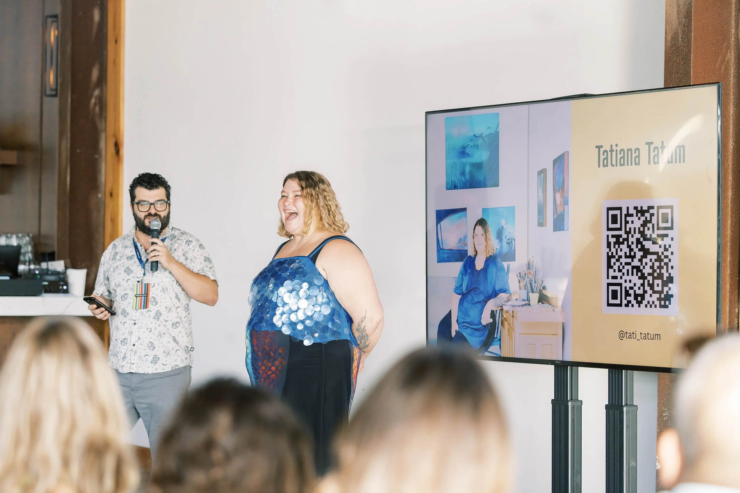 Featured Artist at Creative Mornings Charleston