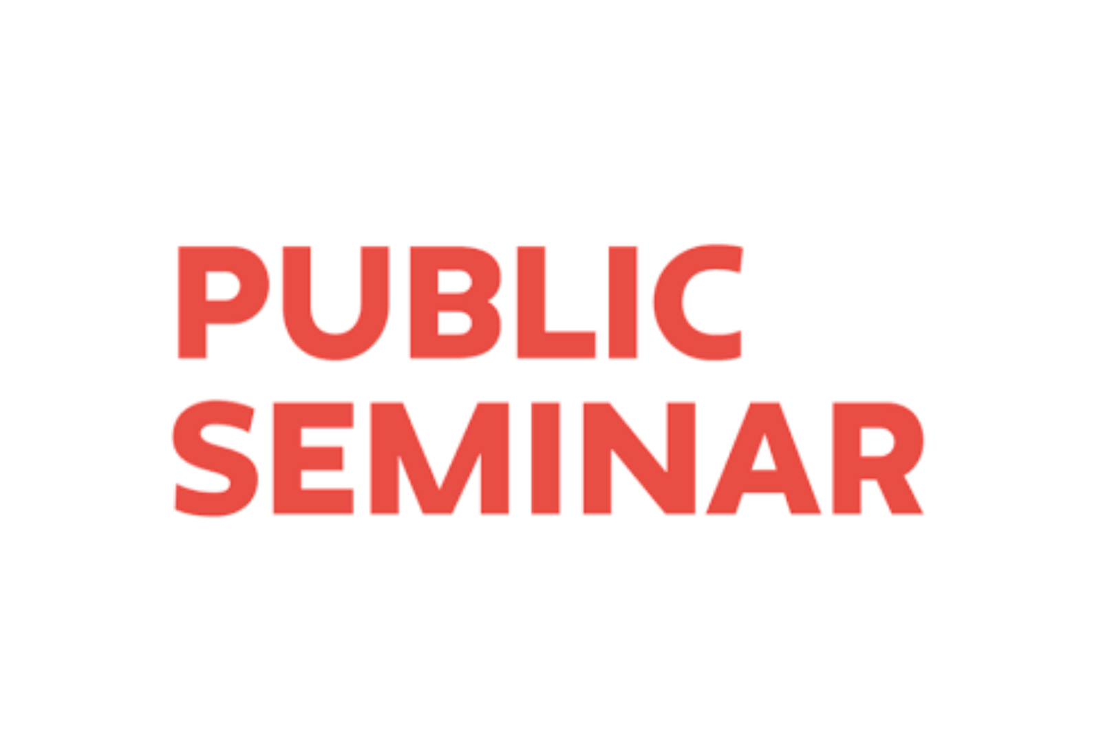 Working on the Work of Working Out
Public Seminar
January 3, 2018