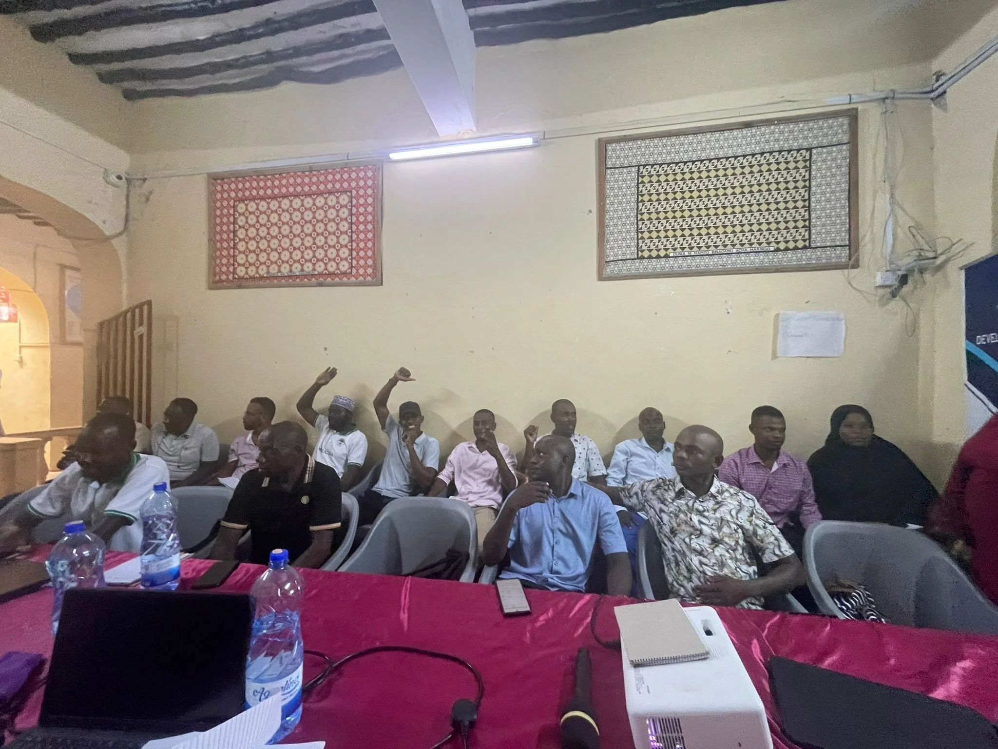 Introduction to the Mkunumbi Community Forest Association Representatives
