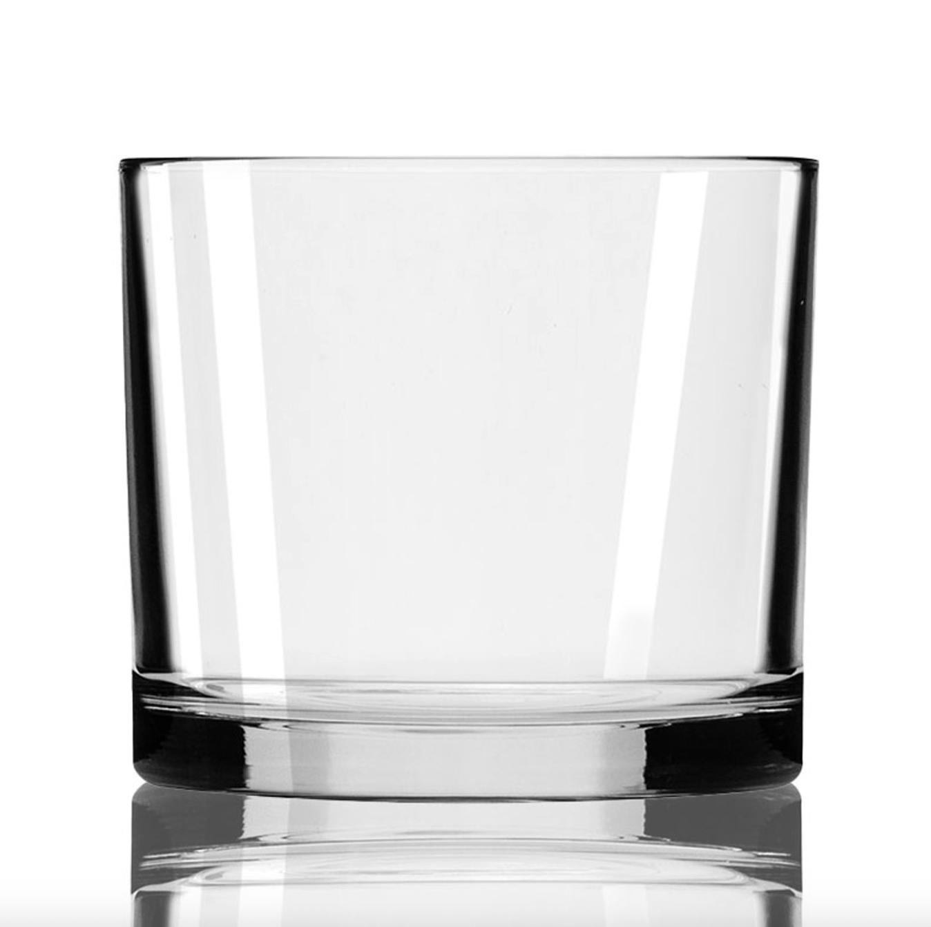 37.5 oz Clear Recycled Glass Three Wick Classic Candle Container