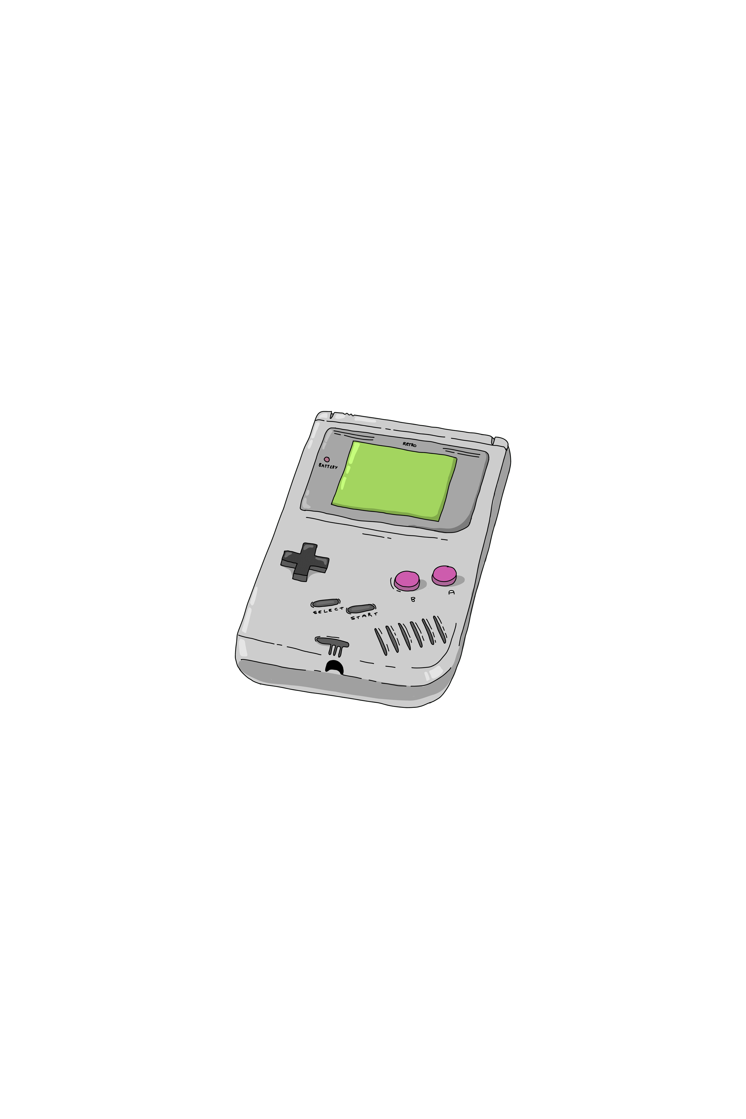 Hand drawn Game Boy (Digital Download)