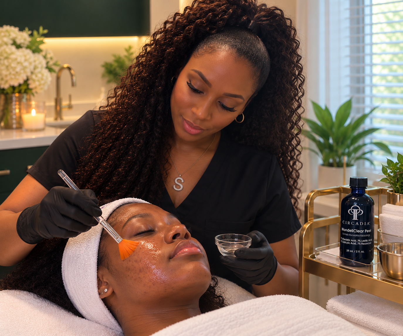 chemical peel, microneedling, nano infusions, Korean skincare
