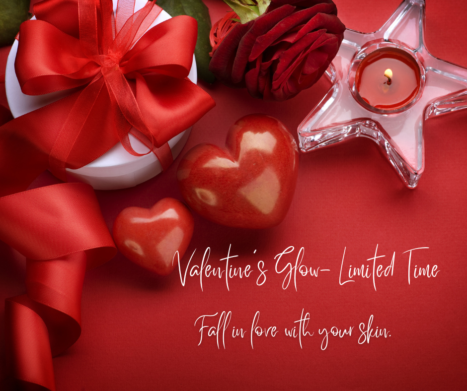 Swatches of creamy skincare products, two gel-like substances in white and beige, golden and transparent gel beads, and decorative silver snowflakes on a beige background.