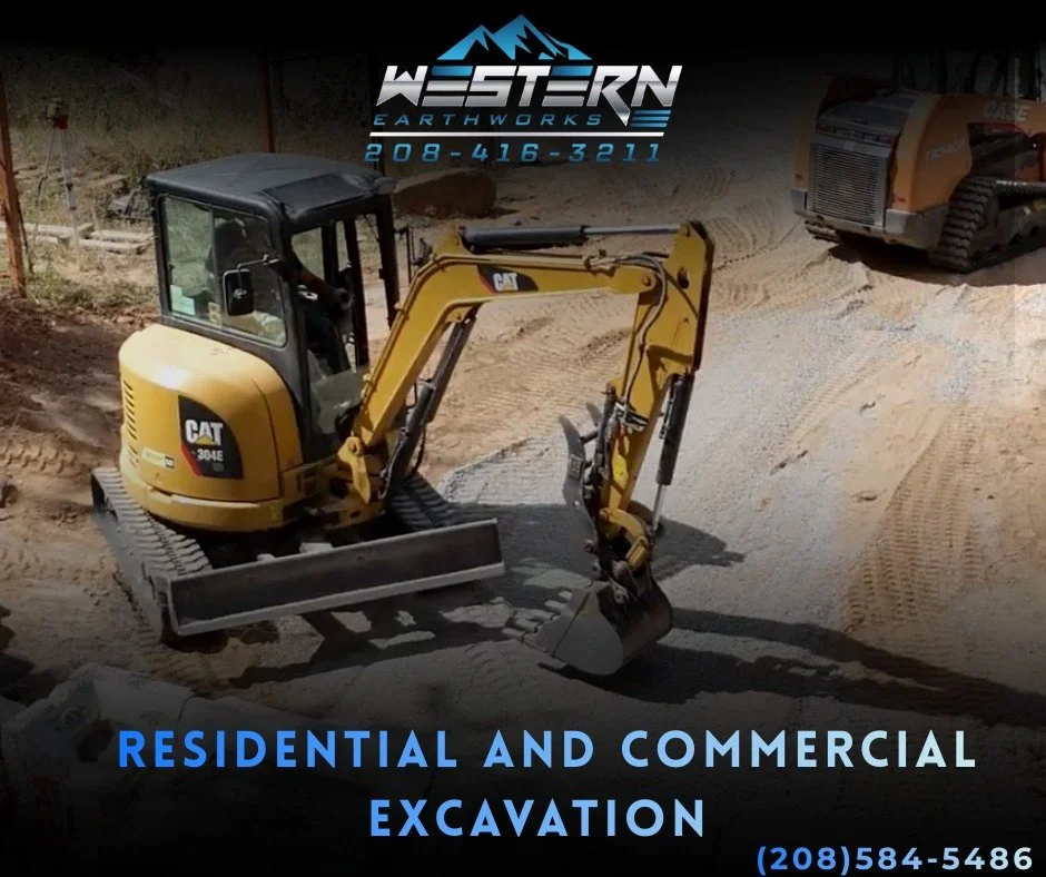 Western Earthworks LLC provides residential and commercial excavation services across North Idaho. Our team brings experience, attention to detail, and a strong work ethic to every project, whether we are preparing land for a new home, business, or d