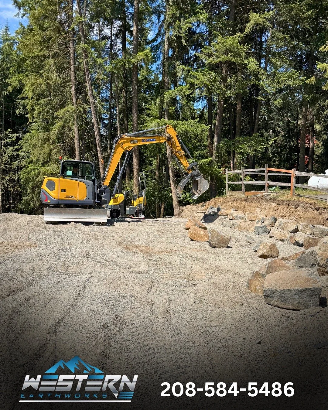 Western Earthworks provides reliable excavation services, site preparation, land clearing, grading, driveway construction, retaining walls, drainage work, storm cleanup, and property improvement services.

From new construction site prep to residenti