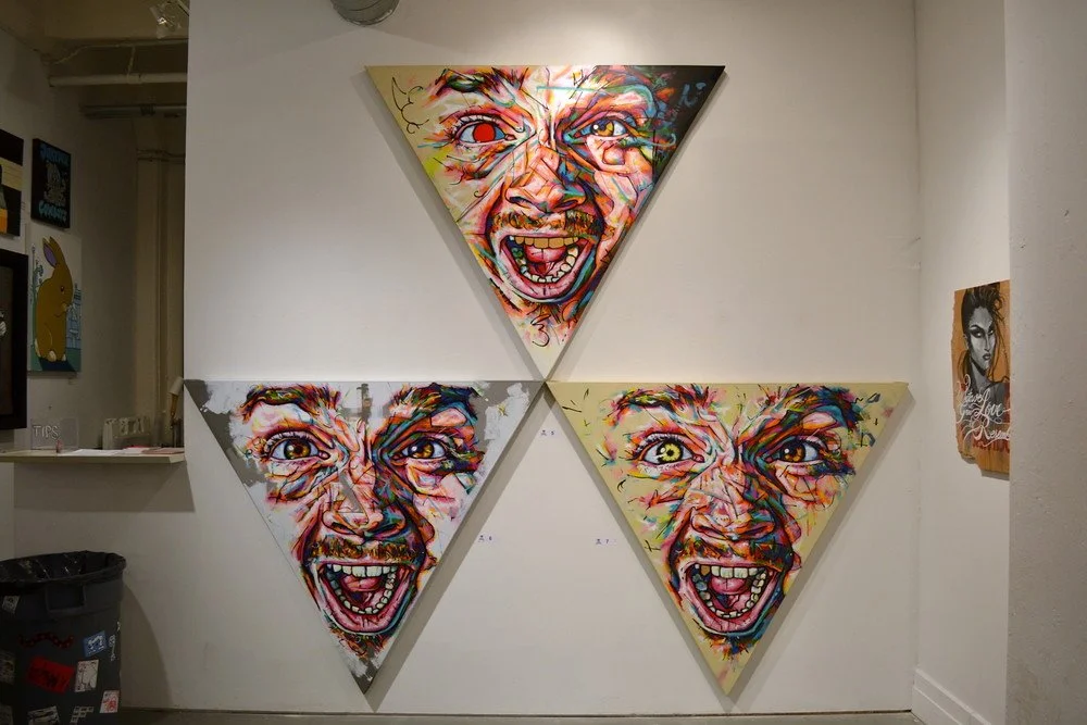 Show at Mighty Tanaka Gallery in DUMBO, Brooklyn 2013