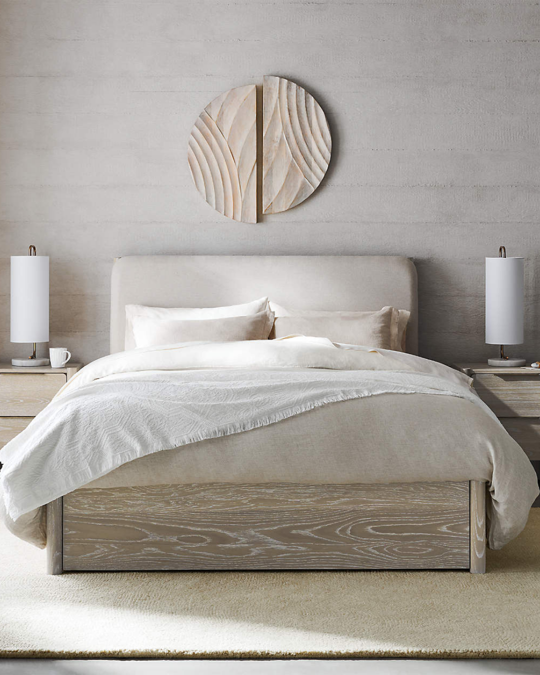 Natural materials supporting non-toxic healthy home design