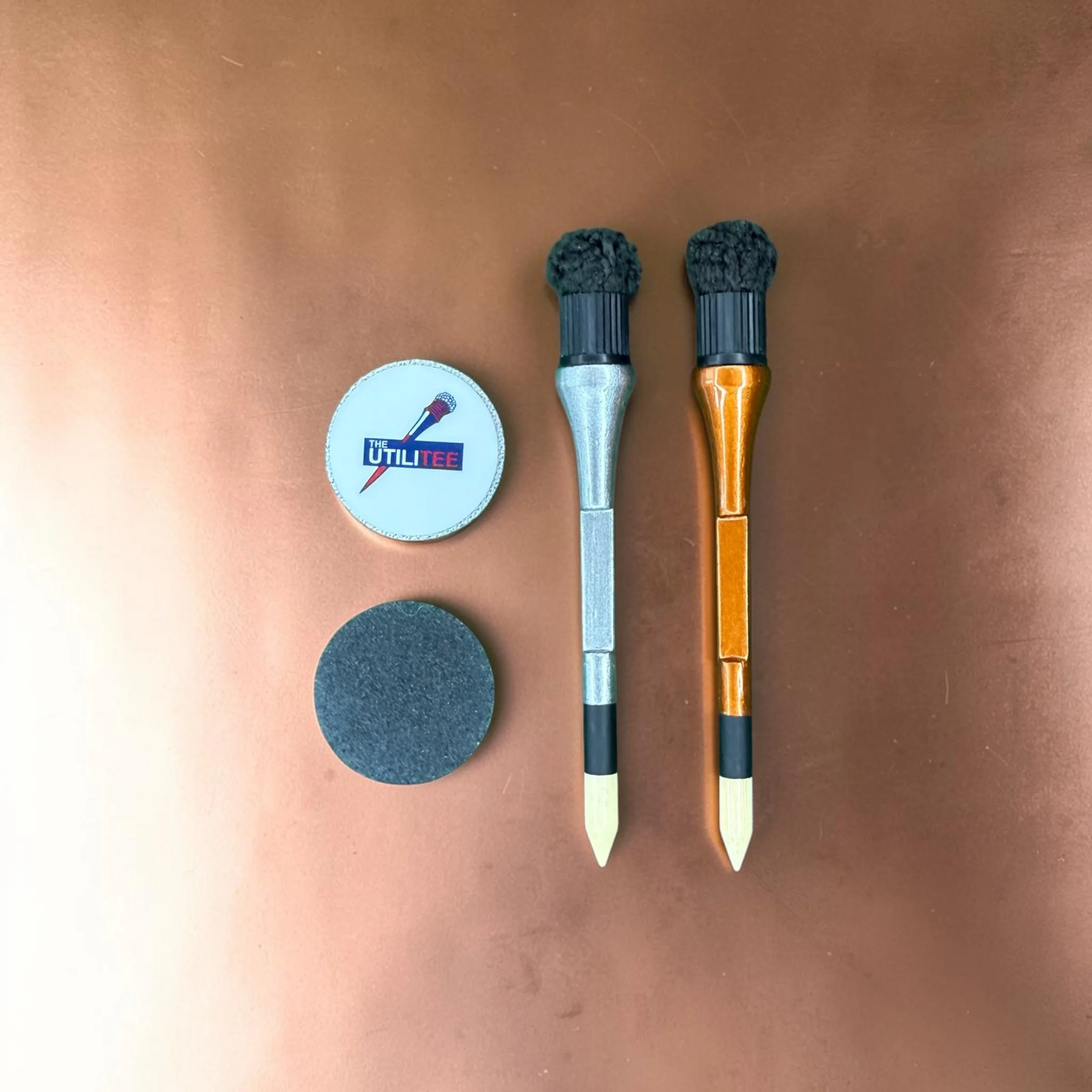 2 Pack Copper Metallic and Silver