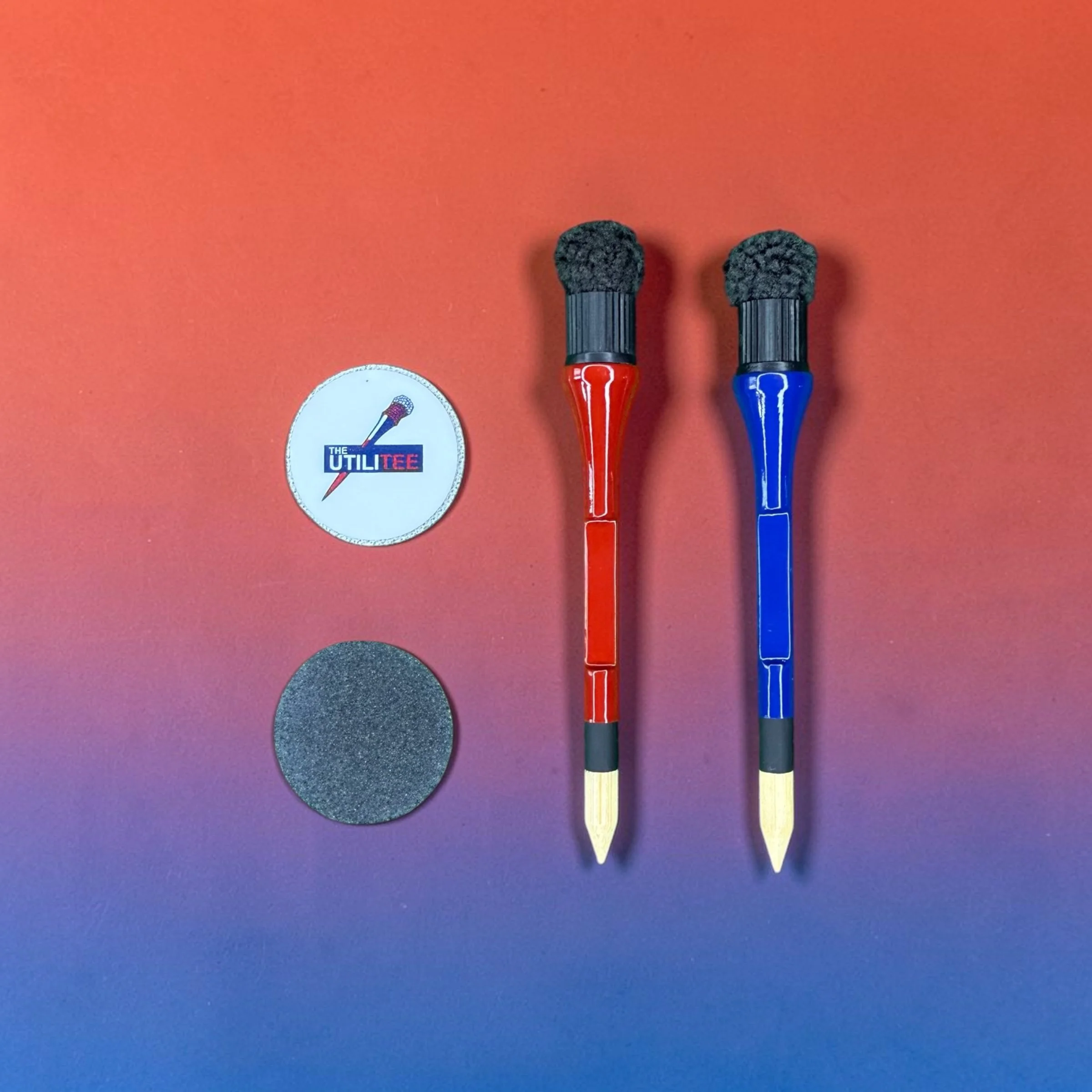 2 Pack Under-Par Red and Scratch Blue