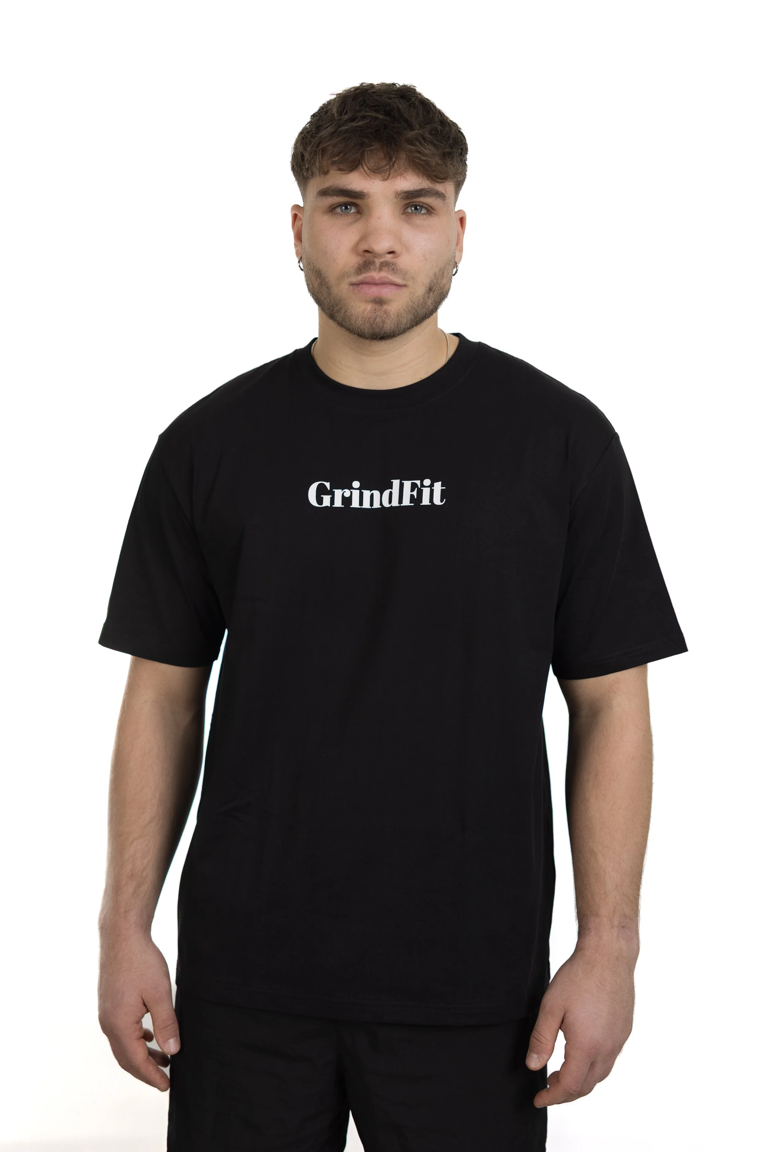 GrindFit Unisex Street/Gym T-Shirt Black