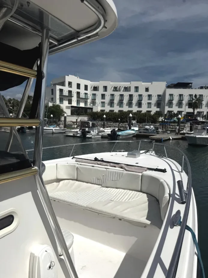 29 Ft Catamaran Center Console seats.webp