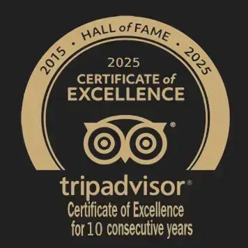trip-advisor excellence certificate
