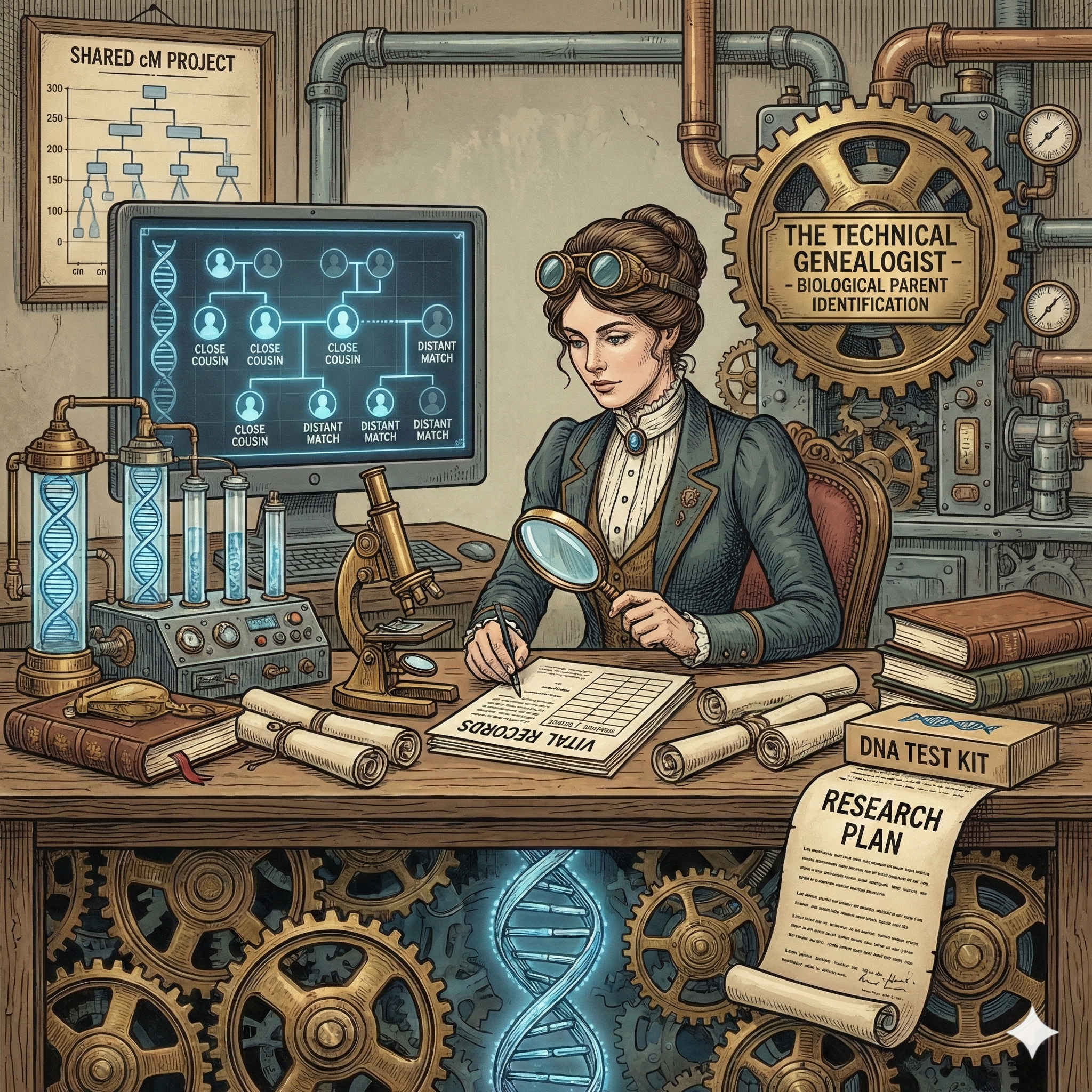 Using DNA Tests to Identify an Unknown Biological Parent