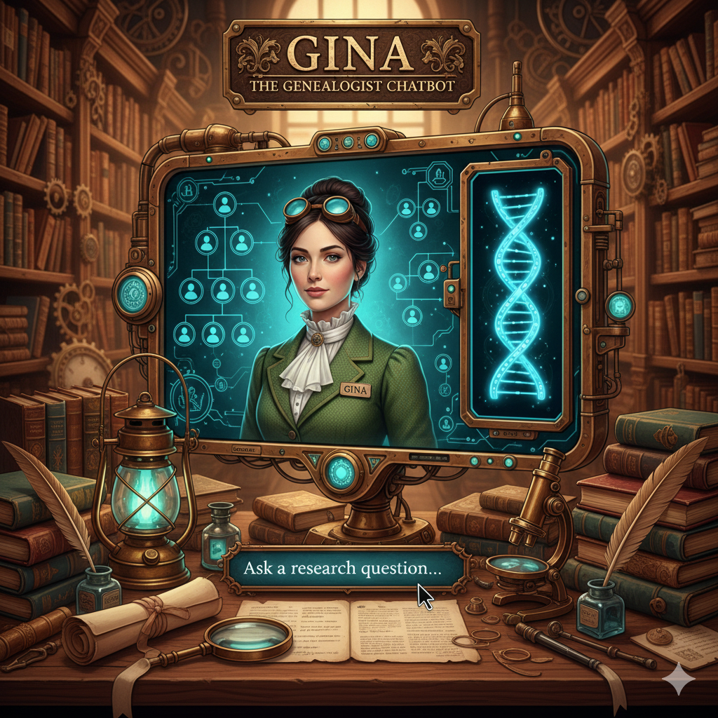 Why I Built “Gina the Genealogist Chatbot”