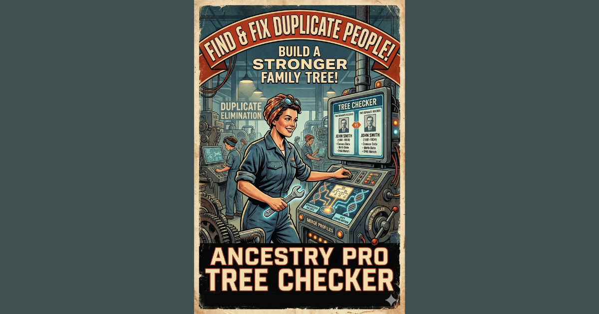 How to Use Ancestry Pro’s Tree Checker to Find and Fix Duplicate People in Your Family Tree
