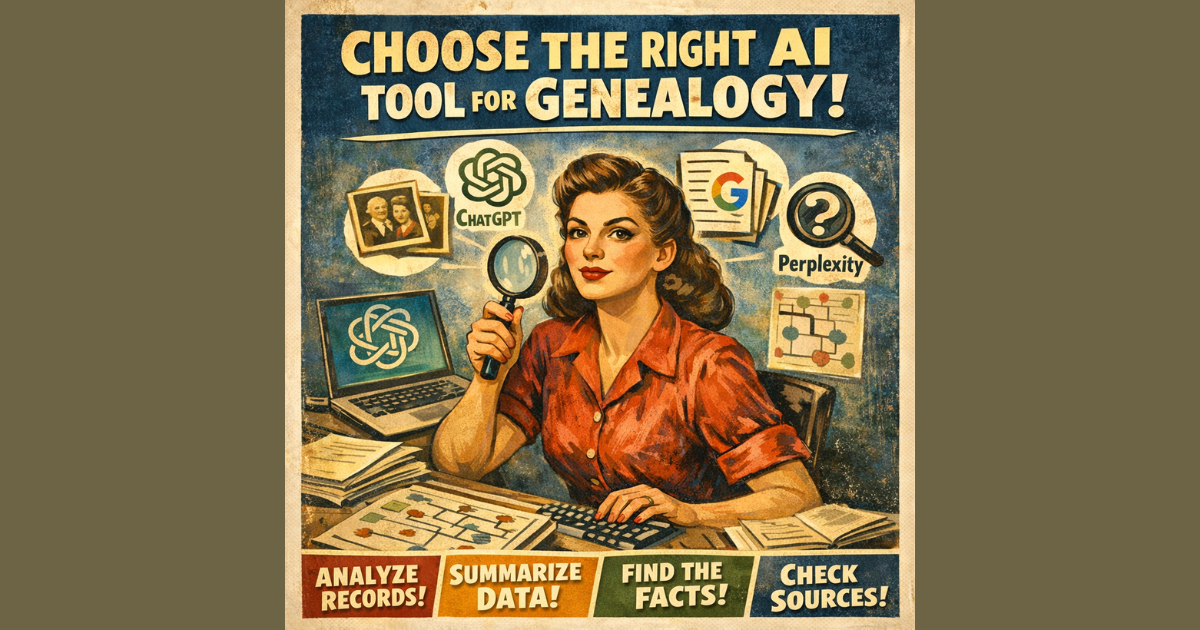 When to Use Which AI Tool for Genealogy