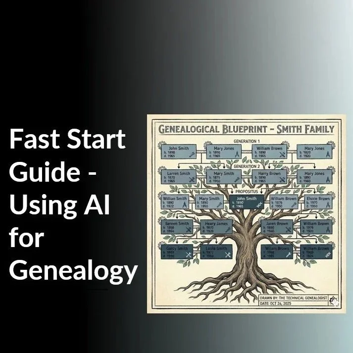 Fast Start Guide - Using AI for Genealogy