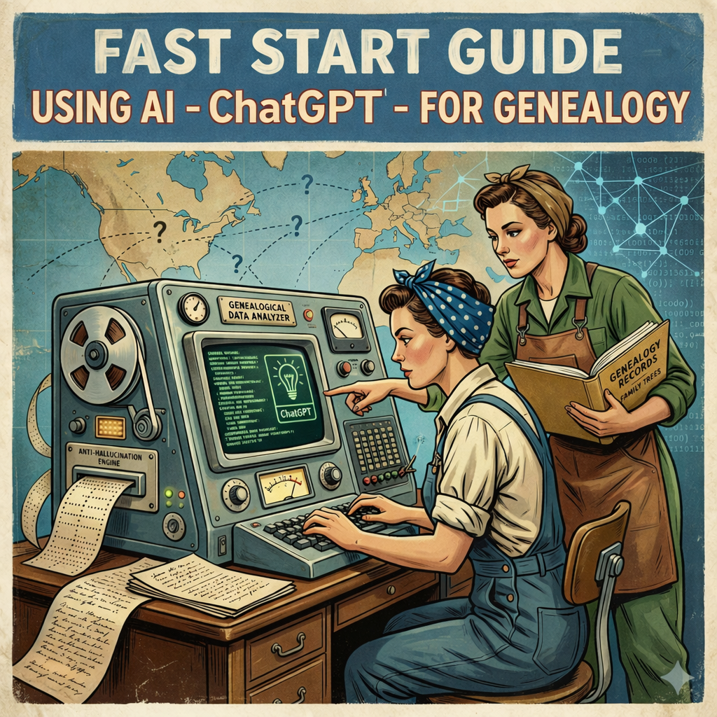 Fast Start Guide - Using AI (ChatGPT) for Genealogy (updated April 2026)