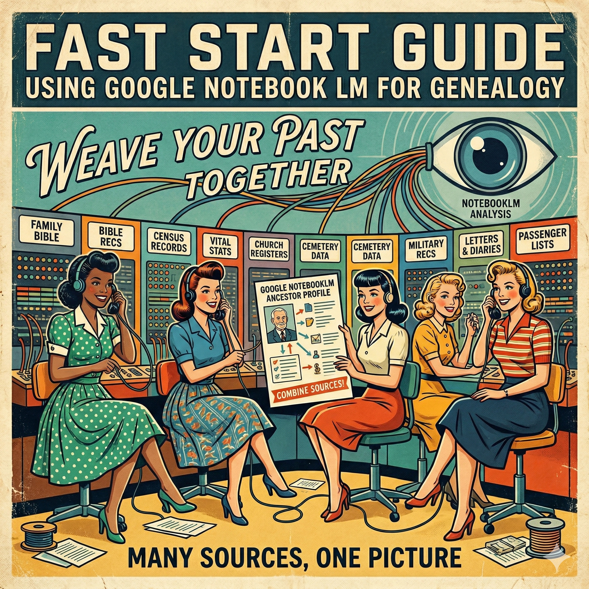 Fast Start Guide - Using Google NotebookLM for Genealogy