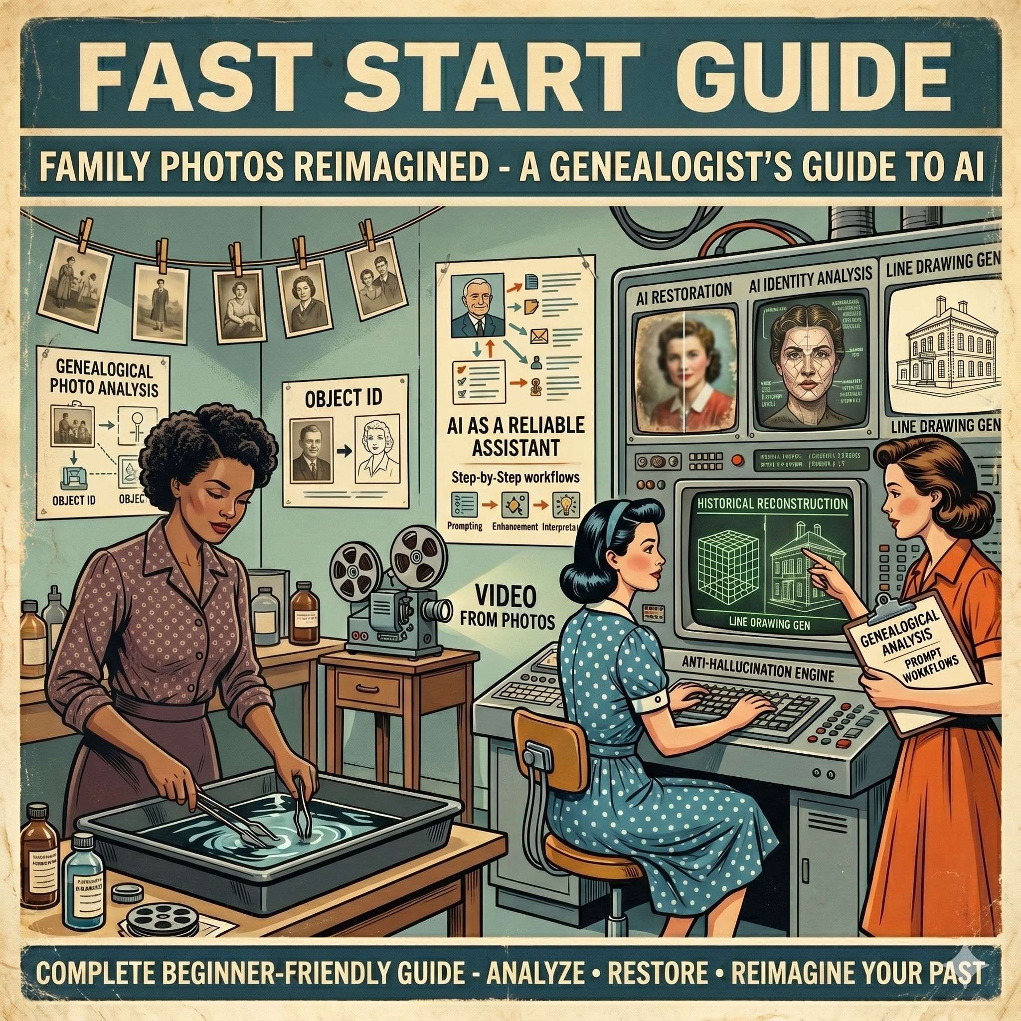 Family Photos Reimagined - A Genealogist's Guide to AI (updated April 2026)
