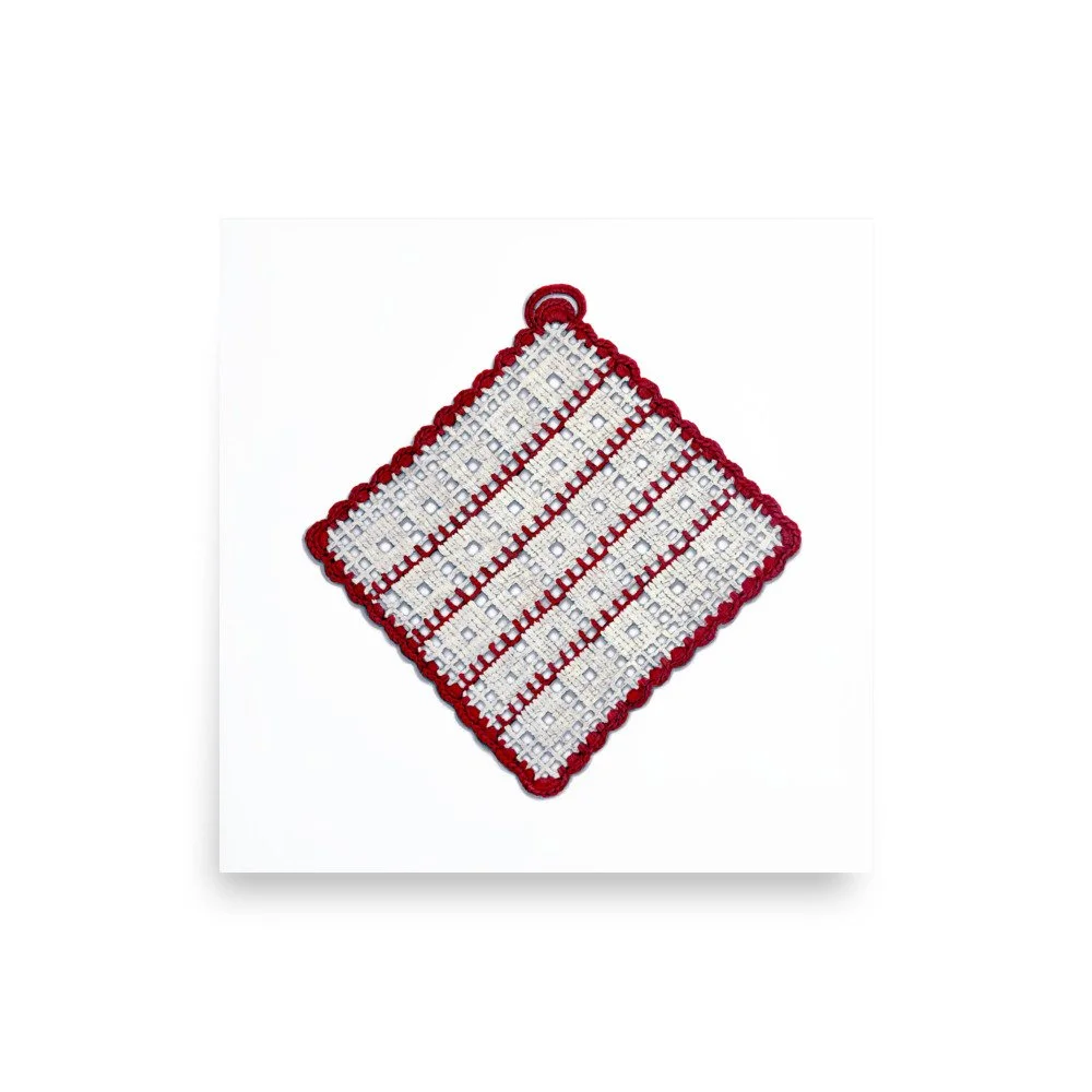 Evelyn Heirloom Doily - Print