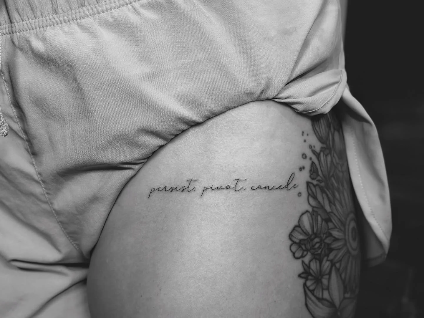 &ldquo;persist, pivot, concede&rdquo; this morning for Kayla! 
Thank you for coming @krubacha !