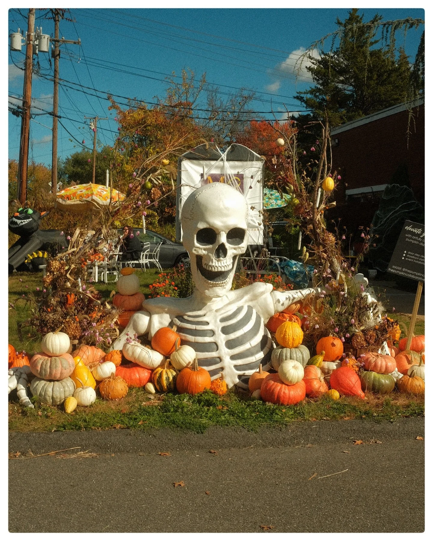 A montage of our tables from the Haunt &amp; Gather this passed Sunday! ✨