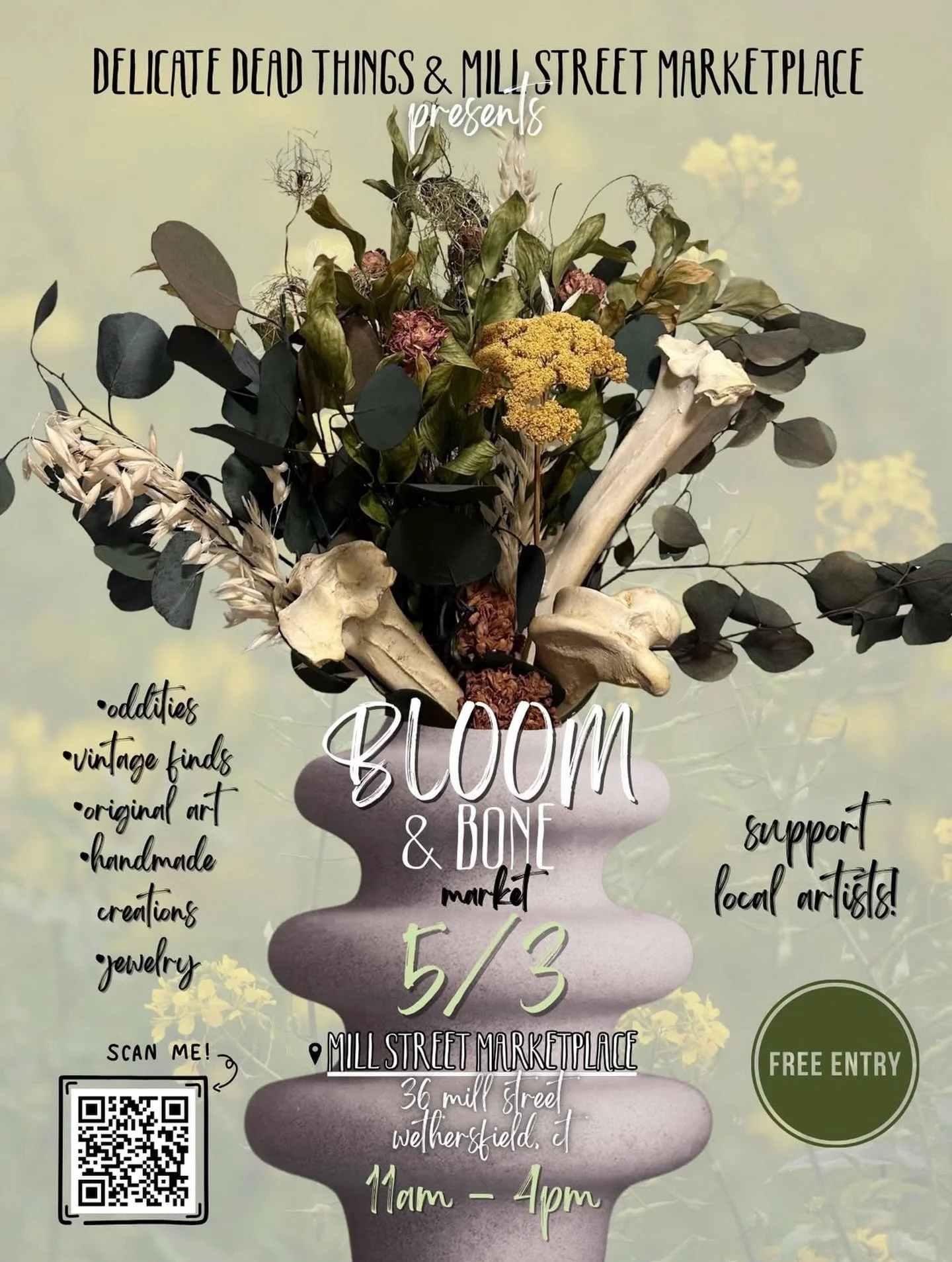 Next show! Save the date 🤭💐
Check out @delicate.deadthings post for more information! 🙂&zwj;↕️⭐️✨