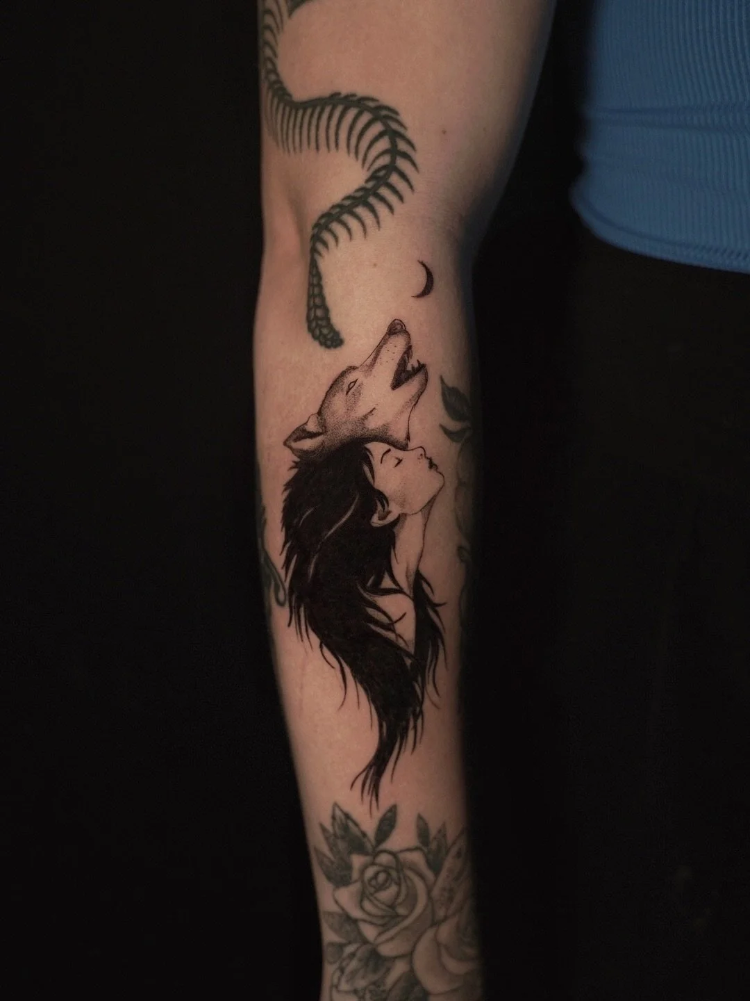 Today for Nikki! Thank you for being part of the poem project! 🤍🐺 @nikkilhamon