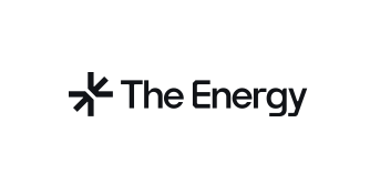 Logo with a stylized starburst design and the text 'The Energy'