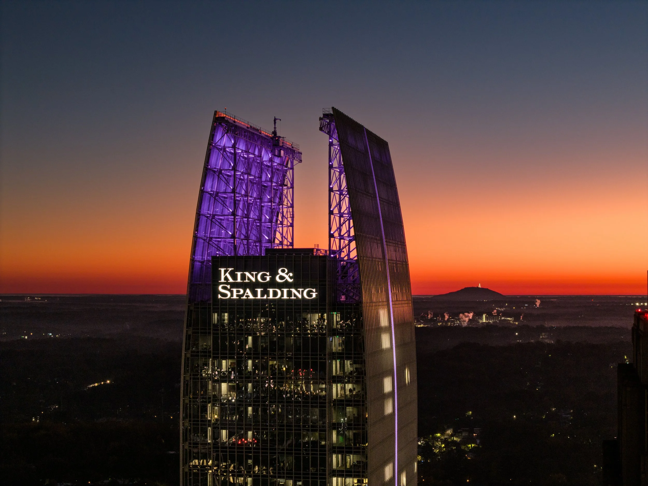 King & Spalding with Stone Mountain