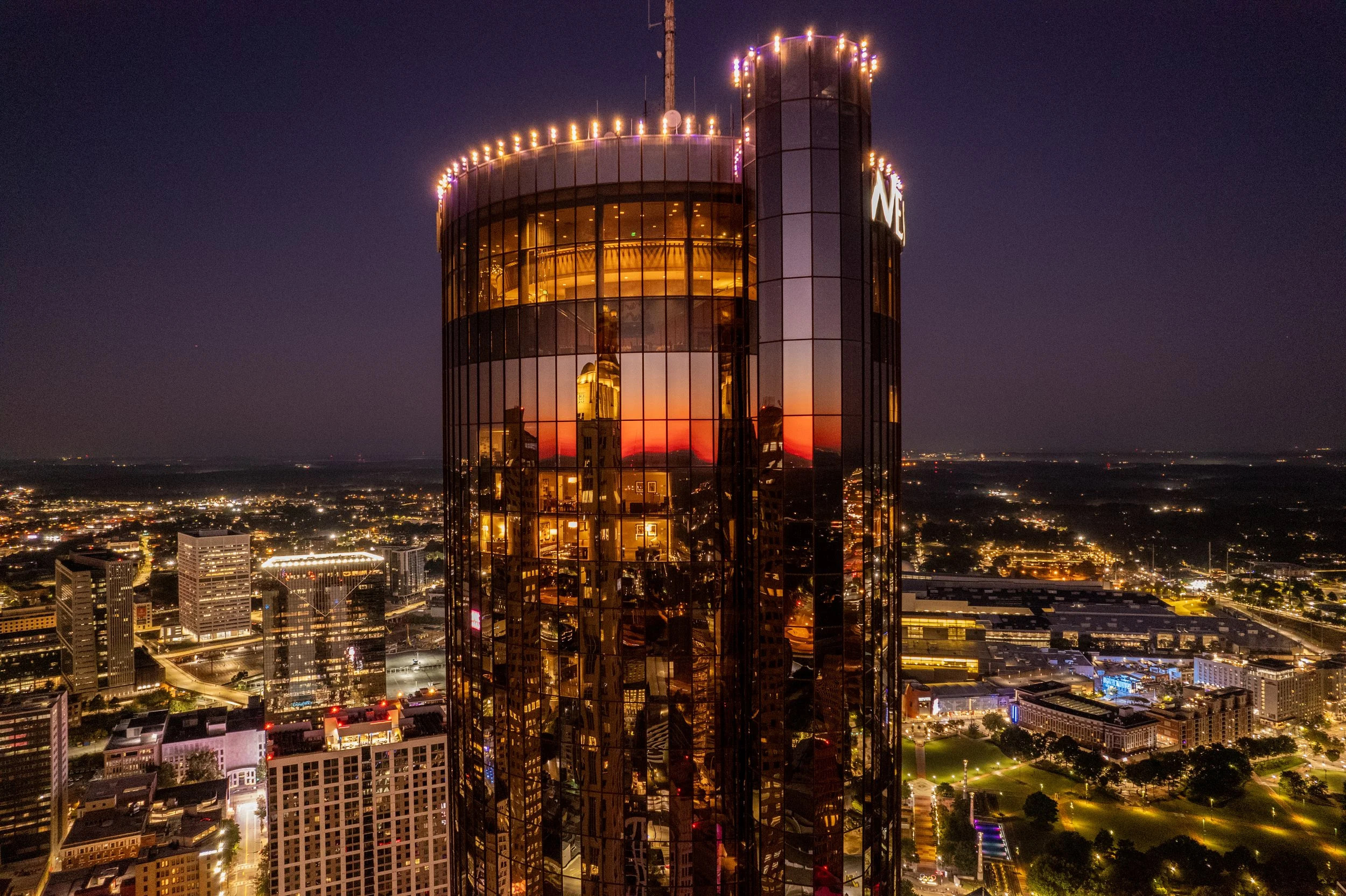 Reflections on the Westin Peachtree Plaza 
