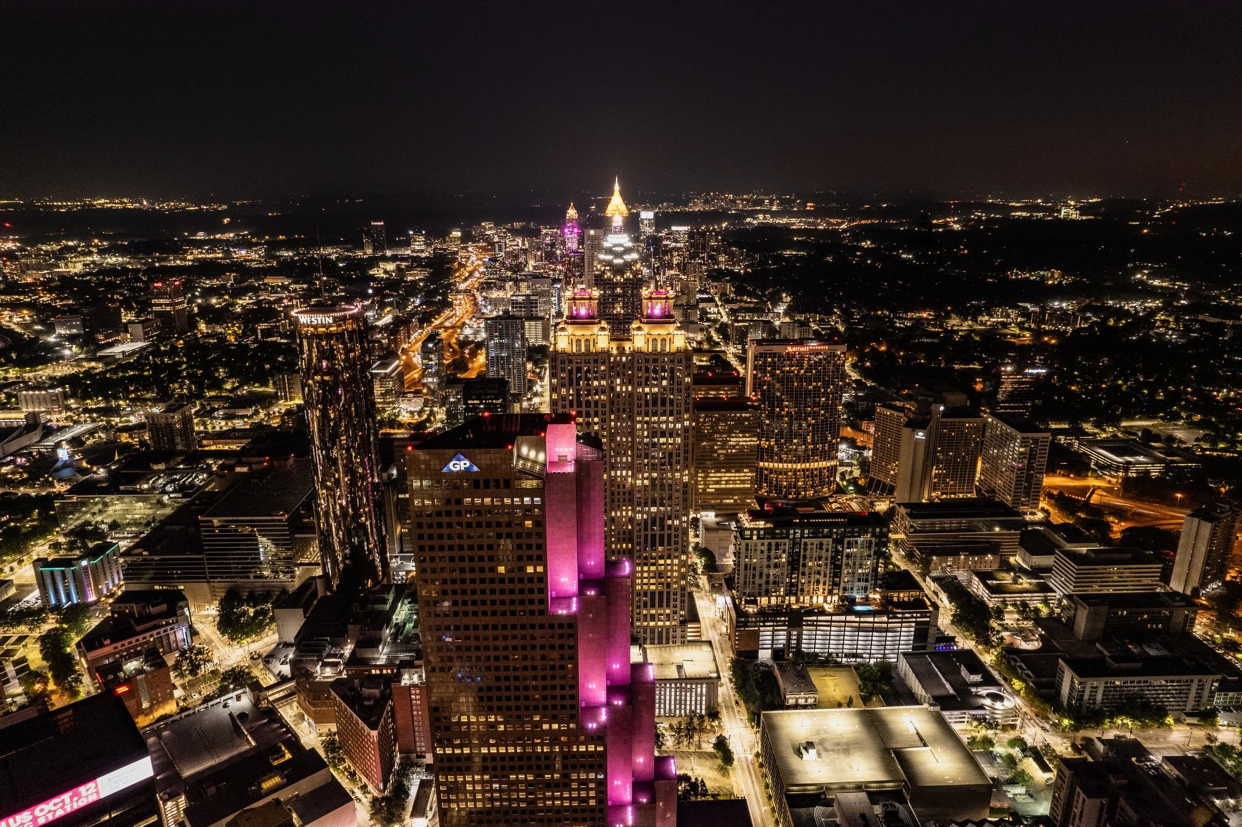 Downtown Lineup Goes Pink